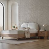 Enza Home Perge Yatak Odası Takımı 2 - Ekru - 160 x 200 cm