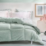 Enza Home Piante Tek Kişilik Mint Uyku Seti