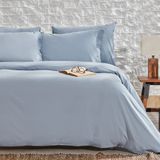 Enza Home Plain Çift Kişilik İndigo Nevresim Takımı