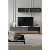Enza Home Riga Set 1 Ceviz Tv Ünitesi