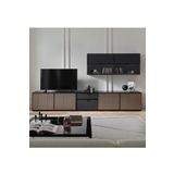 Enza Home Riga Set 3 Ceviz Tv Ünitesi