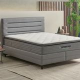 Enza Home Supreme Pedic 22201 100x200 cm Mavi Yatak Baza Başlık