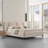 Enza Home Terra Başlıklı Baza 2'li Set - Krem - 200 x 200 cm