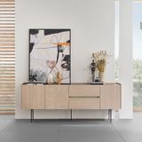 Enza Home Terra Konsol + Açılır Yemek Masası + Cordell Sandalye (4 adet)