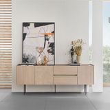 Enza Home Terra Konsol + Açılır Yemek Masası + Kolçaklı Sandalye (4 adet)