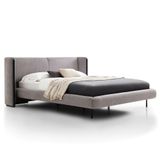 Enza Home Tunis 17501 Koyu Gri 200x200 cm Başlıklı Karyola