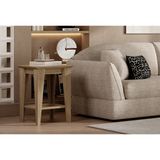 Enza Home Verona Açık Meşe Yan Sehpa 45x62 cm (GxY)