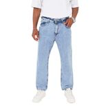 ENZİM JEANS Erkek 100% Pamuk Baggy Kot Pantolon Kar Yıkama 32