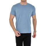 ENZİM JEANS Erkek Basic T- Shirt Açık Mavi L