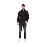 ENZİM JEANS Erkek İçi Polarlı Su ve Rüzgar Geçirmez Softshell Mont Antrasit 3XL