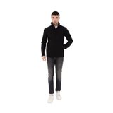 ENZİM JEANS Erkek İçi Polarlı Su ve Rüzgar Geçirmez Softshell Mont Siyah S