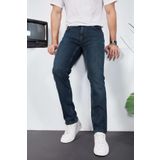 ENZİM JEANS Erkek Likralı Denim Regular Fit Jeans Mavi- 33