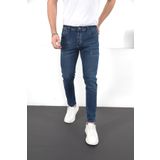 ENZİM JEANS Erkek Likralı Denim Skinny Fit Jeans Mavi 29