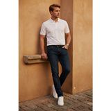 Enzim Jeans Erkek Likralı Regular Fit Pantolon Standart Kesim Denim Düz Desen - Mavi - 31
