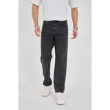 Enzim Jeans Erkek Pamuk Baggy Kot Pantolon - 31 - Füme