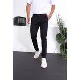 ENZİM JEANS Erkek Slim Fit Chino Pantolon Lennberg Koyu Lacivert 38