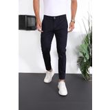 ENZİM JEANS Erkek Slim Fit Chino Pantolon Lennberg Lacivert 42