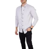 ENZİM JEANS Erkek Slim Fit Kot Gömlek Gri XL