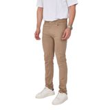 ENZİM JEANS Regular Fit Erkek Pamuklu Esnek Kanvas 5 Cepli Pantolon Kahverengi 30