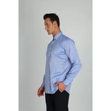 Enzo Ferrettı EF11 R 563 Non-Iron Çift Kat Iplik, Regular Fıt,erkek Gömlek