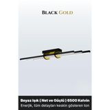 ENZO LIGHT Cosmo Gold 6500K LED Tavan Avize – Kumandalı Dim Edilebilir – Aşağı Işık 60 x 60