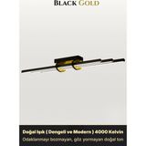 Enzo Light Cosmo Gold LED Tavan Avize – Kumandalı Dim Edilebilir – Aşağı Işık - Doğal Işık