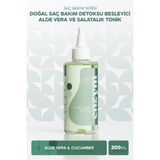 Enzym Cosmetics 200 ml Aloe Vera ve Salatalık Saç Bakım Detoksu
