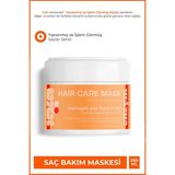 Enzym Cosmetics Saç Bakım Maskesi Onarıcı Keratin İçeriğiyle 250 ml Kuru ve Yıpranmış Saçlar İçin