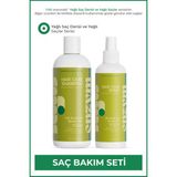 Enzym Cosmetics Yağlı Saç Derisi ve Yağlı Saçlara Özel Yağlanma Karşıtı Saç Bakım Seti (Şampuan+Sprey) - Renksiz