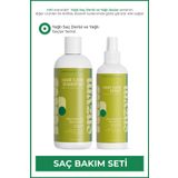 Enzym Cosmetics Yağlı Saç Derisi Ve Yağlı Saçlara Özel Yağlanma Karşıtı Saç Bakım Seti (Şampuan+Sprey)