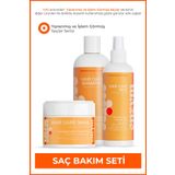 ENZYM COSMETICS Yıpranmış Ve Işlem Görmüş Saçlara Özel Saç Bakım Seti (şampuan,sprey,maske)
