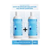 ENZYM COSMETICS Zayıf Ve Dökülen Saçlar Için Saç Bakım Şampuanı 400 ml 2 Adet (PROCAPİL) (tuzsuz)