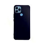 Eonaks General Mobile GM 21 Kamera Korumalı Silikon Rubber Arka Kapak Siyah Kılıf