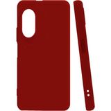 Eonaks Huawei Nova 9 Se Kılıf Kamera Korumalı Silikon Rubber Arka Kapak - Kırmızı
