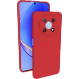 Eonaks Huawei Nova Y90 Kamera Korumalı Silikon Rubber Arka Kapak Kırmızı Kılıf