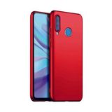 Eonaks Huawei P30 Lite Kılıf Kamera Korumalı Silikon Rubber Arka Kapak - Kırmızı