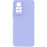 Eonaks Infinix Note 11 Pro Kamera Korumalı Silikon Rubber Arka Kapak Lila Kılıf