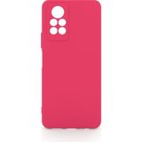 Eonaks Infinix Note 11S Kamera Korumalı Silikon Rubber Arka Kapak Kırmızı Kılıf