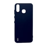 Eonaks Infinix Smart 4 Kamera Korumalı Silikon Rubber Arka Kapak Siyah Kılıf