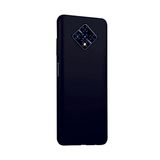 Eonaks Infinix Zero 8 Kamera Korumalı Silikon Rubber Arka Kapak Siyah Kılıf