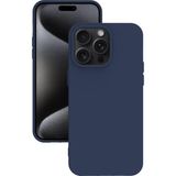 Eonaks iPhone 15 Pro Max Kılıf Kamera Korumalı Silikon Rubber Arka Kapak - Lacivert