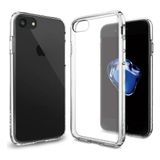 Eonaks iPhone 8 Kılıf Kamera Korumalı Silikon Rubber Arka Kapak - Şeffaf