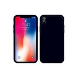 Eonaks iPhone X Kamera Korumalı Silikon Rubber Arka Kapak Siyah Kılıf