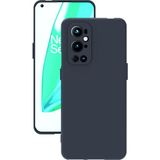 Eonaks One Plus 9 Pro Kılıf Kamera Korumalı Silikon Rubber Arka Kapak - Lacivert - OnePlus 9 Pro