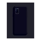 Eonaks Oppo A52 Kamera Korumalı Silikon Rubber Arka Kapak Siyah Kılıf
