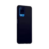 Eonaks Oppo A54 4G Kamera Korumalı Silikon Rubber Arka Kapak Siyah Kılıf