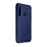Eonaks Realme 6i Kılıf Kamera Korumalı Silikon Rubber Arka Kapak - Lacivert