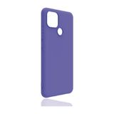 Eonaks Realme C25S Kamera Korumalı Silikon Rubber Arka Kapak Lila Kılıf