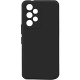 Eonaks Samsung Galaxy A13 4g Kılıf Kamera Korumalı Silikon Rubber Arka Kapak - Siyah