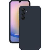 Eonaks Samsung Galaxy A25 Kılıf Kamera Korumalı Silikon Rubber - Lacivert